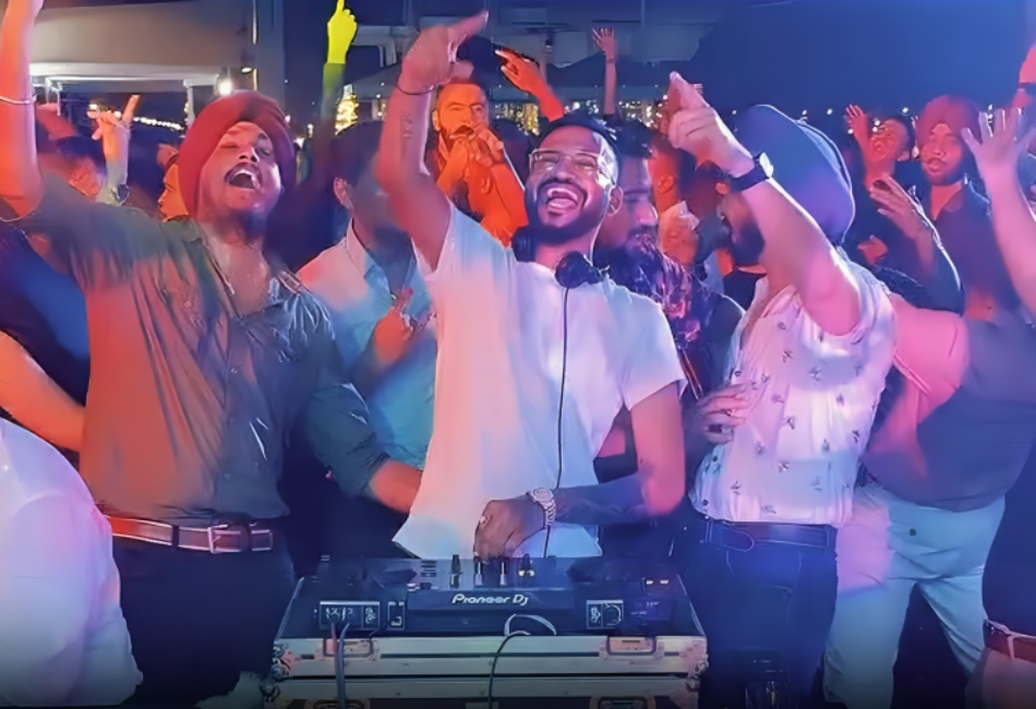 DJ SBM Rocks the Dance Floor at the Indian Navy Officers’ Event